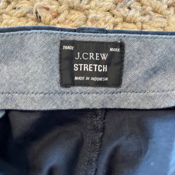 J.Crew Men's Black  Stretch Chino Shorts Sz 34 - Picture 5 of 10